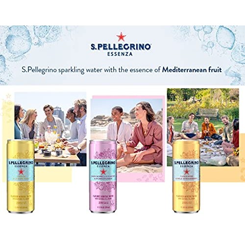 S.Pellegrino Essenza - All Flavor Variety Pack | Sparkling Flavo