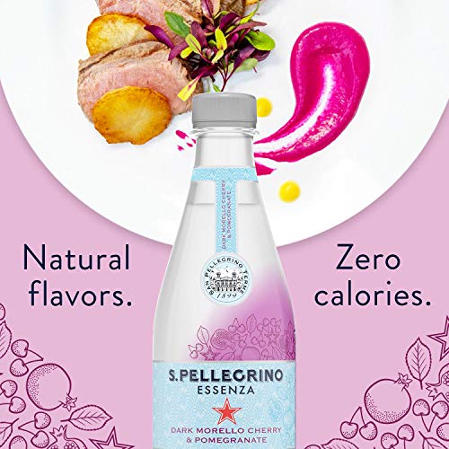 S.Pellegrino Essenza Dark Morello Cherry &Amp; Pomegranate Flavored