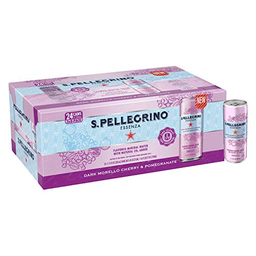 S.Pellegrino Essenza Dark Morello Cherry &Amp; Pomegranate Flavored