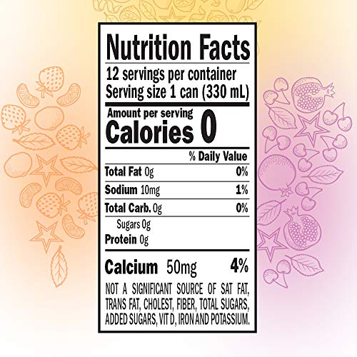 S.Pellegrino Essenza Flavored Mineral Water, 11.15 Fl Oz. Cans