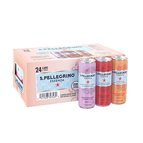 S.Pellegrino Essenza Flavored Mineral Water, Variety Pack 11.15