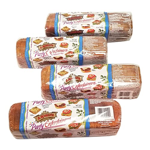 S.Rosens Cocktail Rye Bread - Caraway Case of 4 Loaves