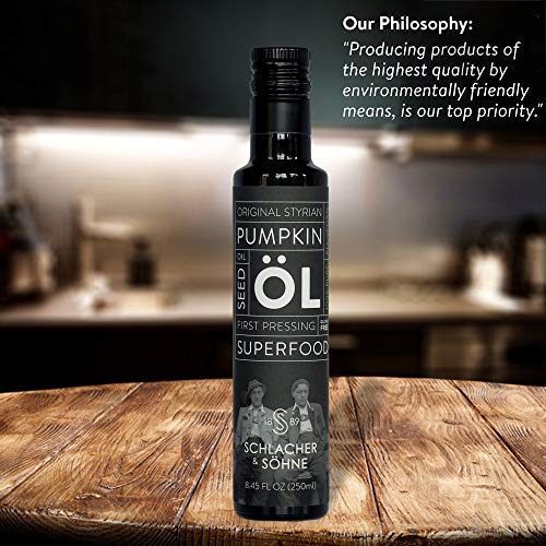 Schlacher &Amp; Söhne Styrian Pumpkin Seed Oil: 100% Pure, Cold Pres