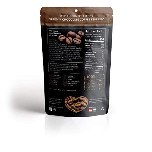 Schlacher &Amp; Söhne Styrian Pumpkin Seeds, Chocolate Coated, Premi