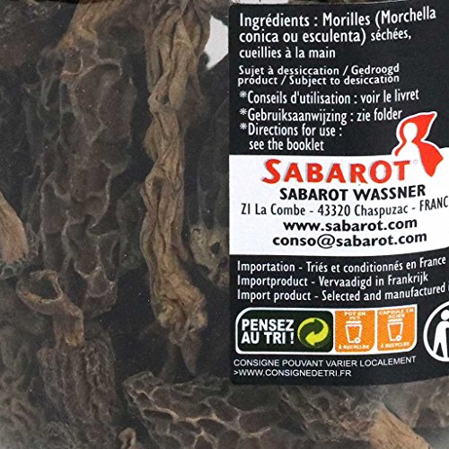 Sabarot - Dried Morels, 30G 1.1 Oz