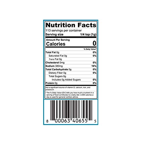 Sabatino Tartufi, Truffle &Amp; Salt, 4 Ounce Pack Of 1