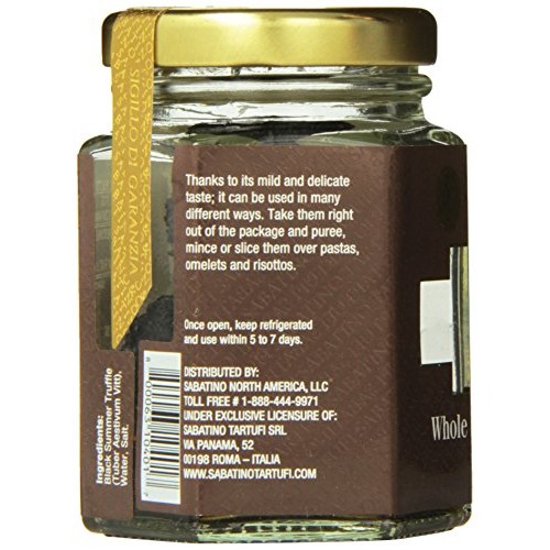 Sabatino Tartufi Whole Black Summer Truffle, 1.4 Ounce