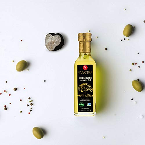 Sabatino Tartufi All Natural Black Truffle Infused Olive Oil - M