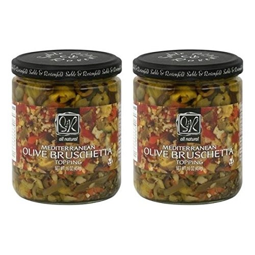 Sable And Rosenfeld Mediterranean Olive Bruschetta, 16 Ounce Pa