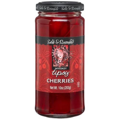 Sable &Amp; Rosenfeld Whiskey Tipsy Cherries, 10-Ounce Glass Jars P