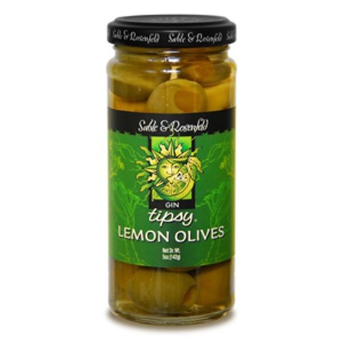 Sable &Amp; Rosenfeld Gin Fizzed Lemon Stuffed Tipsy Olives, 5-Ounce