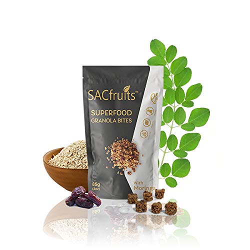 Sacfruits Superfood Granola Energy Bites. Keto-Friendly, Paleo-F
