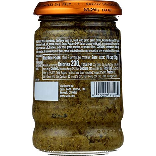 SACLA Wild Garlic Pesto, 6.7 OZ