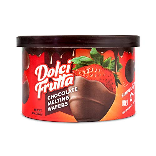 Dolci Frutta Hard Chocolate Shell, Simply Microwave, Dip, And Do