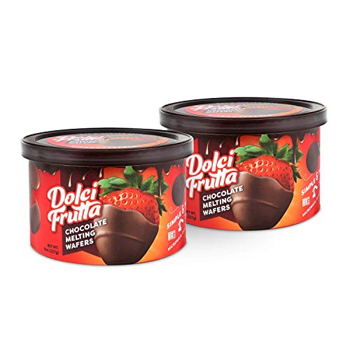 Dolci Frutta Hard Chocolate Shell, Simply Microwave, Dip, And Do