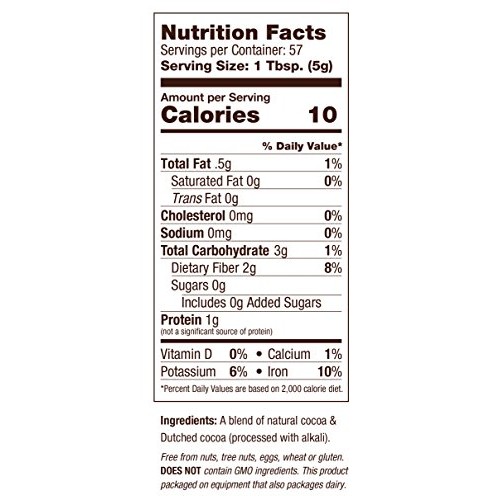 Saco Premium Baking Cocoa, 10-Ounce Canisters Pack Of 12