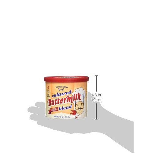 Saco Powdered Buttermilk, 12-Ounce Can Multi-Pack