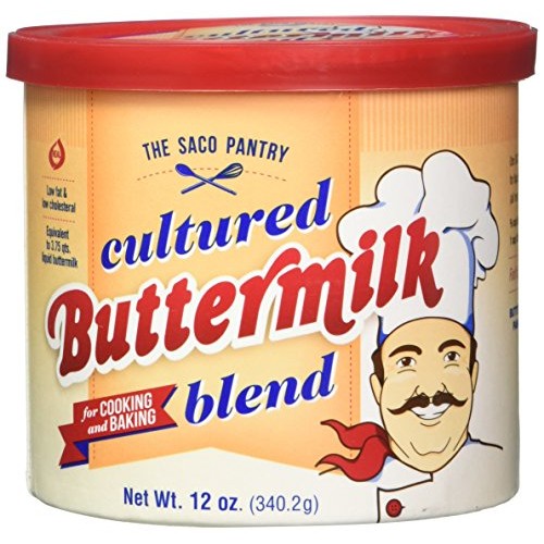 Saco Powdered Buttermilk, 12-Ounce Can Multi-Pack