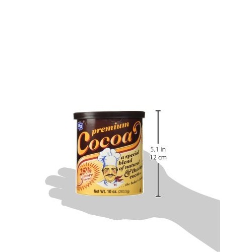 Saco Premium Baking Cocoa, 10-Ounce Canister