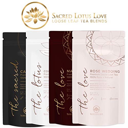 Sacred Lotus Love Cacao Mint Loose Leaf Tea 25+ Cups | Herbal