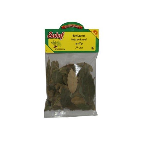 Sadaf Bay Leaves Laurel 0.50Oz, All Natural Pack Of 3