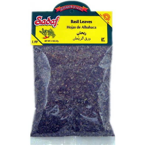 Sadaf Basil Leaves, 2-Ounce Pack Of 1