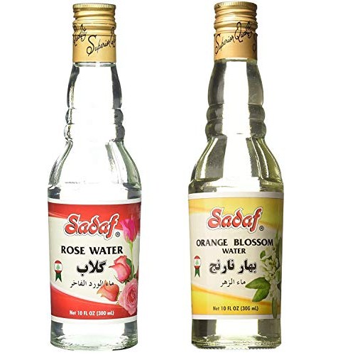 Sadaf Combo Pack - 1 Sadaf Rose Water 10 Fl. Oz., &Amp; 2 Sadaf Or