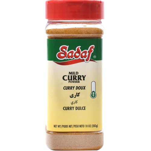 Sadaf Curry Powder Mild 10 oz | Curry powder seasoning spice med...