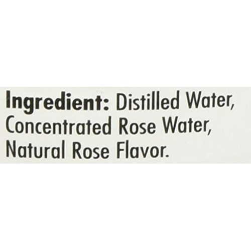 Sadaf Rose Water Glass Bottle, 10 Fl. Oz.