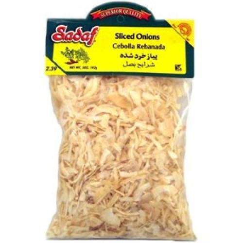 Sadaf Onion Chopped &Amp; Sliced, 5 Ounce Pack Of 1