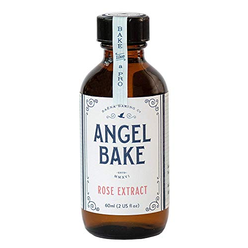 Angel Bake Rose Extract - Bulgarian. 2 Fl Oz.