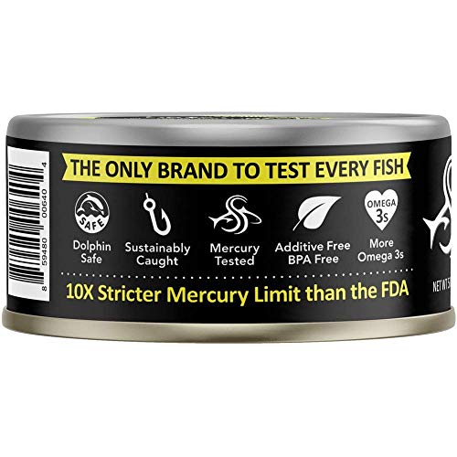 Safe Catch Ahi, Lowest Mercury Solid Wild Yellowfin Tuna Steak,