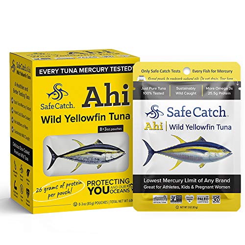 Safe Catch Ahi, Wild Yellowfin Tuna, Lowest Mercury Wild Tuna, K Safe Catch Ahi, Wild Yellowfin Tuna, Lowest Mercury Wild Tuna, K