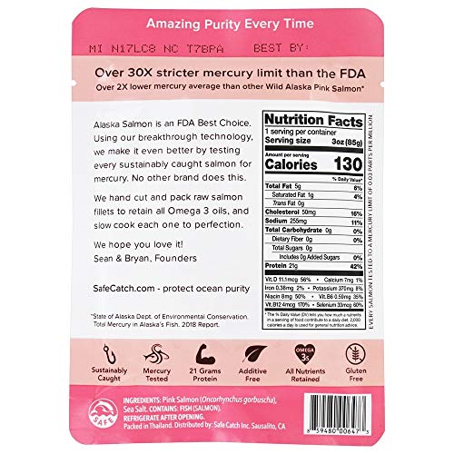 Safe Catch - Premium Skinless &Amp; Boneless Wild Alaska Pink Salmon