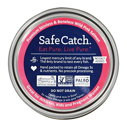 Safe Catch - Premium Skinless &Amp; Boneless Wild Pink Salmon No Sal