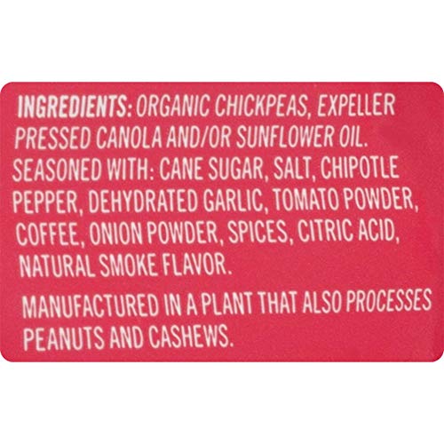 Saffron Road Crunchy Chickpeas, Chipotle, 6 Ounce