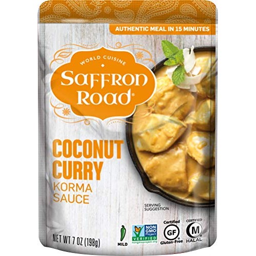 Saffron Road Simmer Sauce, Non-Gmo, Gluten-Free, Halal, Kosher,