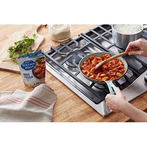 Saffron Road Simmer Sauce Variety Pack, 7 Ounce Pack of 4 Non-...