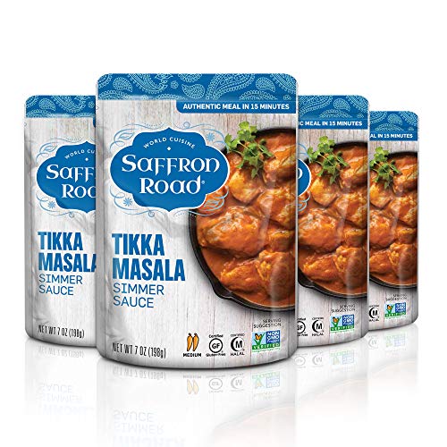 Saffron Road Tikka Masala Simmer Sauce - Non-Gmo, Gluten Free, H
