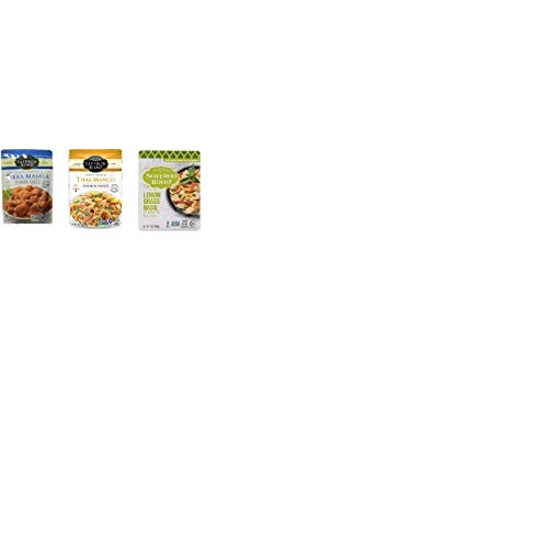 Saffron Road Tikka Masala, Thai Mango And Lemon Grass Basil Vari