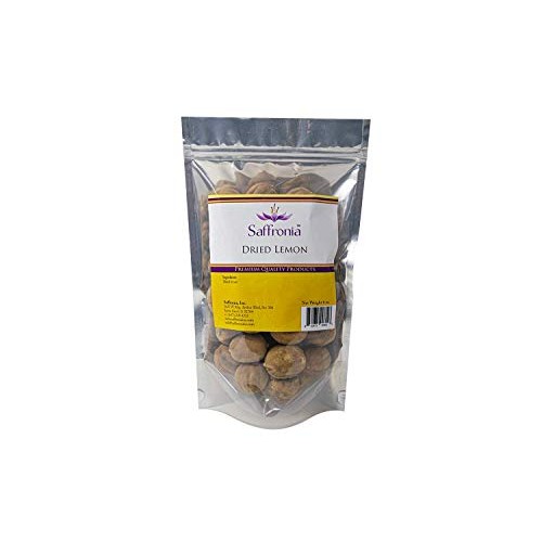 Saffronia Premium Quality Dried Lemon - All Natural Sharp Flavor