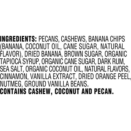 Sahale Snacks Banana Rum Pecans Glazed Mix, 4 Ounces