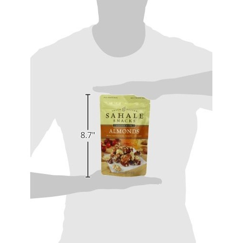 Sahale Snacks Honey Almonds, 4 Oz., Pack Of 6 – Nut Snacks In A