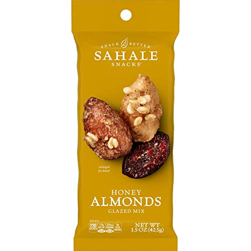 Sahale Snacks Honey Almonds Glazed Mix, 1.5 Ounces Pack Of 9