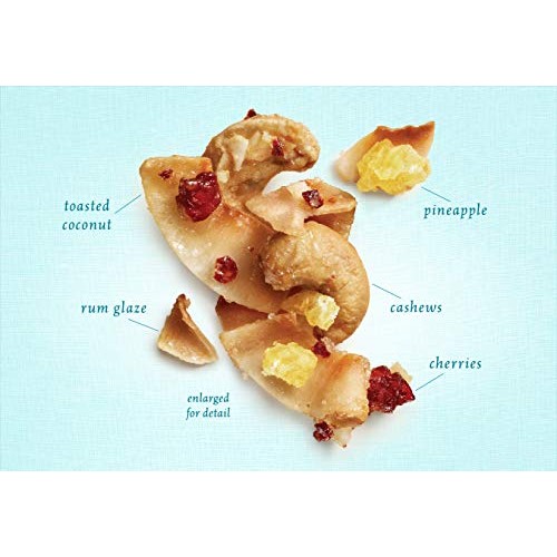 Sahale Snacks Pineapple Rum Cashew Coconut Snack Mix, 1.5 Ounces Sahale Snacks Pineapple Rum Cashew Coconut Snack Mix, 1.5 Ounces