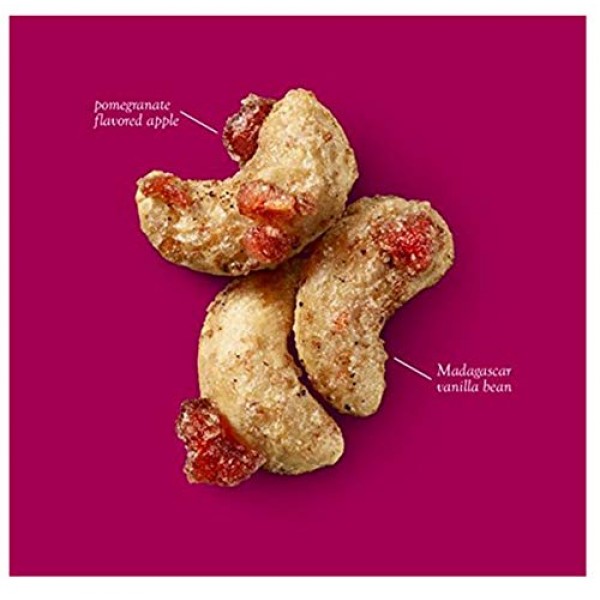 Sahale Snacks Pomegranate Vanilla Flavored Cashews Glazed Mix, 1...