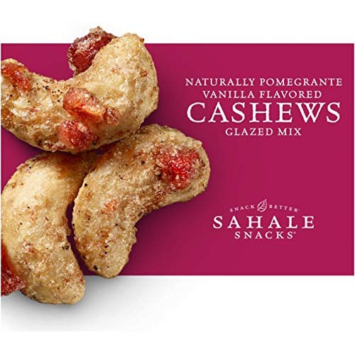 Sahale Snacks Pomegranate Vanilla Flavored Cashews Glazed Mix, 1