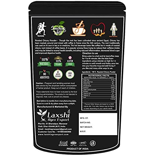 Saheb Organic Prime Roasted Chicory Root Powder - 100 Gm By Orga