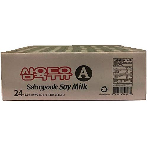 Sahmyook Original Soy Milk, 6.5 Fl. Ounce Pack Of 24