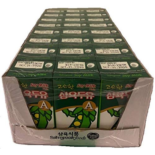 Sahmyook Original Soy Milk, 6.5 Fl. Ounce Pack Of 24